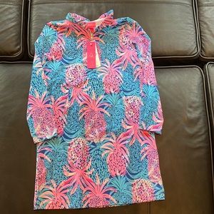 Lilly Pulitzer little skipper ruffle dress size girls XL